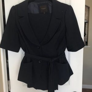 The Limited Navy Suit.  Jacket, Pants and Skirt.
